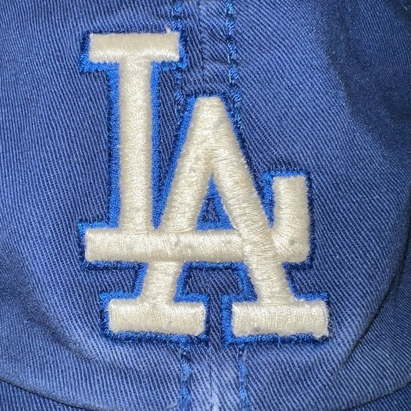 Los Angeles Dodgers Distressed Baseball Hat MLB Embroidered Cap '47 Size Medium - Picture 5 of 7